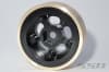 SSD RC 1.0" Aluminum / Brass D Hole Wheels (Black) (2) - Image 3 of 0