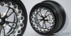 SSD RC V Spoke Rear 2.2" / 3.0" Lightweight Drag Racing Beadlock Wheels (Black) (2) - Image 1 of 0