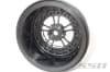 SSD RC V Spoke Rear 2.2" / 3.0" Lightweight Drag Racing Beadlock Wheels (Black) (2) - Image 4 of 0