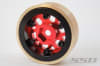 SSD RC 1.0" Aluminum / Brass Boxer Wheels (Red) (2) - Image 3 of 0