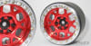 SSD RC 2.2" Boxer Beadlock Wheels (Red) (2) - Image 1 of 0