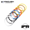 Vanquish Products 1.9" Slim IFR Inner Ring Orange Anodized (1) - Image 2 of 0