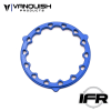 Vanquish Products 1.9" Delta IFR Inner Ring Blue Anodized (1) - Image 1 of 0