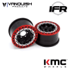 Vanquish Products 1.9" Delta IFR Inner Ring Blue Anodized (1) - Image 2 of 0