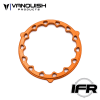 Vanquish Products 1.9" Delta IFR Inner Ring Orange Anodized (1) - Image 1 of 0
