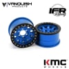 Vanquish Products KMC 1.9" KM236 Tank Blue Anodized (2) - Image 1 of 0