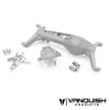 Vanquish Products Axial SCX10 III Currie F9 Front Axle Clear Anodized - Image 2 of 0