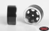 RC4WD Six-Spoke 1.55" Internal Beadlock Wheels (Black) (4) - Image 4 of 0