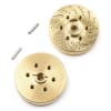 Yeah Racing Brass 53g Wheel Hubs 2pcs for VP - SSD - YR 1.9" Wheels - Image 1 of 0