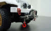 Yeah Racing 1/10 RC Rock Crawler Accessories - 96cm Long Black Chain and Red Hook Set - Image 3 of 0