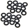Yeah Racing Aluminum M3 Flat Washer 0.5mm (20pcs) Black - Image 1 of 0