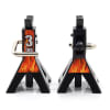 Yeah Racing 1/10 RC Rock Crawler Accessory - Height Adjustable 3 Ton Jack Stand Black 2pcs - Image 1 of 0
