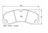 Carbotech 1521 Front Pads for Porsche 991 - Image 2 of 0