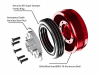 Lexus V8 ultimate crank pulley damper system for RCF, GSF, ISF, LC500, IS500 - Image 2 of 0