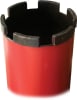 06676 9" Super Premium Red Wet Core Bore Bit Core Bore SPOL - Image 2 of 0