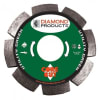 31807 4"x.250x7/8" Utility Green Segmented Tuck Point Diamond Blades 2-in-1 - Image 1 of 0