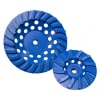 60853 Star Blue Spiral Turbo Cup 5 x 5/8"-11 nut - Image 1 of 0