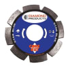 79893 4-1/2"X.375X7/8" Star Blue Segmented Tuck Point Diamond Blades 3-in-1 DT9B - Image 1 of 0