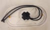 The Command Electronics 003-53P is an incandescent amber clearance light with a polar white housing, widely used for recreational vehicles, trailers, and trucks. - Image 2 of 0