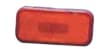 The Command 89-237R red rectangular lens is a replacement lens for RV and trailer clearance lights, featuring red polycarbonate material. - Image 2 of 0