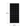 The Go Power Overlander 200 Watt Solar Panel (Model: 83314, also referred to as the Overlander-E Expansion Kit) is a monocrystalline solar panel designed to expand existing Go Power RV solar systems. - Image 2 of 0