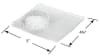 The Camco 42141 (Model FUR 200) is a pack of two heavy-duty, stainless steel flying insect screens designed to protect your RV's furnace from pests. They fit most Duo-therm and Suburban furnace vents. - Image 2 of 0