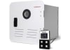 The Fogatti InstaShower 7 is a popular tankless water heater designed specifically for RVs, known for providing instant and continuous hot water. It operates on LP (liquid propane) gas and a 12V DC power source. - Image 2 of 0