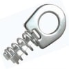 The RV Designer E371 is a water heater door cam lock/latch used to securely fasten the exterior water heater door on an RV. It is made of metal and sold in a pack of two. - Image 2 of 0