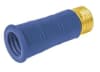 The Camco 22484 Water Bandit allows users to connect a standard hose to most standard-sized water sources that lack threads or have damaged threads, helping to prevent water waste. It features a flexible silicone-polymer sleeve. - Image 1 of 0