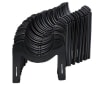 The Valterra Slunky RV Sewer Hose Support, S2000, is a 20-foot collapsible, accordion-style plastic support system that elevates your RV sewer drain hose off the ground. Its sloping design creates a consistent downhill path for waste to drain. - Image 2 of 0