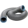 The Valterra D04-0050 EZ Flush Triple Wrap Hose is a 10-foot, 3-inch diameter vinyl RV sewer hose designed for draining black-water and gray-water tanks at a dump station. It is constructed for durability and is suitable for full-time. - Image 1 of 0