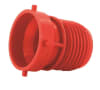 The Valterra F02-3108 EZ Coupler Bayonet Fitting is an RV sewer hose adapter designed to create a secure, self-threading connection for RV sewer systems. It allows you to add a bayonet fitting to a standard 3-inch sewer hose without needing clamps. - Image 1 of 0