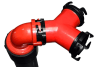 The Valterra F02-2030 Rotating Wye is an RV sewer hose fitting designed to join two outlet hoses into a single sewer line. It is particularly useful for RVs with two separate tank valves and is constructed from durable ABS plastic. - Image 2 of 0