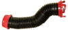 The Valterra D04-0205 is a 5-foot extension hose for an RV sewer system, designed to add length to an existing Dominator drain hose. It features a durable, UV-stabilized poly construction with rotating bayonet fittings to ensure a secure. - Image 1 of 0