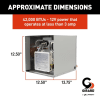 The Girard 2022107534 GSWH-2 is a propane on-demand tankless water heater designed for RVs, providing continuous hot water. It is known for its energy efficiency, compact design, and freeze protection feature for winter use. - Image 2 of 0
