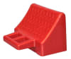 The Valterra Stackers wheel chock (A10-0922) is a plastic chock designed specifically to be used with the Valterra Stackers RV leveling block system. It interlocks with the leveling blocks to create a continuous ramp that stops the RV wheel securely. - Image 1 of 0