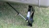 The BAL Lock-Arm Stabilizing Bar (part #23216) is a stabilizing system for RVs, trailers, and 5th wheels that adds support between the vehicle's frame and its stabilizing jacks. - Image 1 of 0