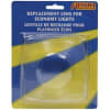 The Arcon 11826 is a clear, rectangular replacement lens for Arcon Economy Series single/double dome lights, commonly used in RVs. - Image 2 of 0