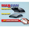 The MAXXAIR MaxxFan Deluxe 00-07000K is an all-in-one RV ventilation solution that includes a vent, 10-speed reversible fan, and built-in rain shield, allowing for use in all weather conditions. It comes in white with an electrically operated lid. - Image 2 of 0