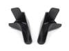 The B&B Molders 94171 Drip Rail Gutter Spout, also sold as the Thetford 94171 Black Medium Gutter Spouts. This product is designed for RVs and helps redirect rainwater away to prevent black streaks. - Image 1 of 0