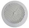 The A10-3355VP is a Valterra 4-inch round, louvered heating and cooling register designed for RV and mobile home ducted A/C systems, featuring 360-degree airflow rotation and an integrated damper. - Image 1 of 0