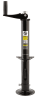 The Lippert Quick Drop Tongue Jack (part #733926) can be operated both manually with its included crank handle and automatically using a power drill. - Image 1 of 0