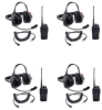 5watt Radios with Headsets (Offers Up to 7Miles of Communications) - Image 1 of 0