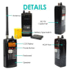 Whistler WS1040 digital handheld police scanner with P25 Phase I and trunking support - Image 5 of 0