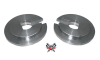 Polaris Pro R & Turbo R Billet Rear Spring Retainer Pair l Schmidty Racing Suspensions - Image 2 of 0