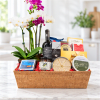 Deluxe Wine & Flower Gift Basket - Image 2 of 0