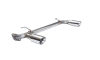 2013 - 16 Scion FR-S MRT Street Race Twin Exit Axle Back Performance Exhaust System 91Z151F - Image 3 of 0
