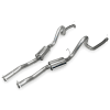 1979-1993 Mustang 5.0L V8 Sport Touring Cat Back with Turn Down Tips #93D205 - Image 1 of 0