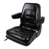 Concentric Universal Fold-Down Seat with Armrests, Black 35500-BK - Image 1 of 0