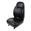Concentric Premium High-Back Seat with Heavy Duty Vinyl, No Armrests 44100-BK - Image 1 of 0
